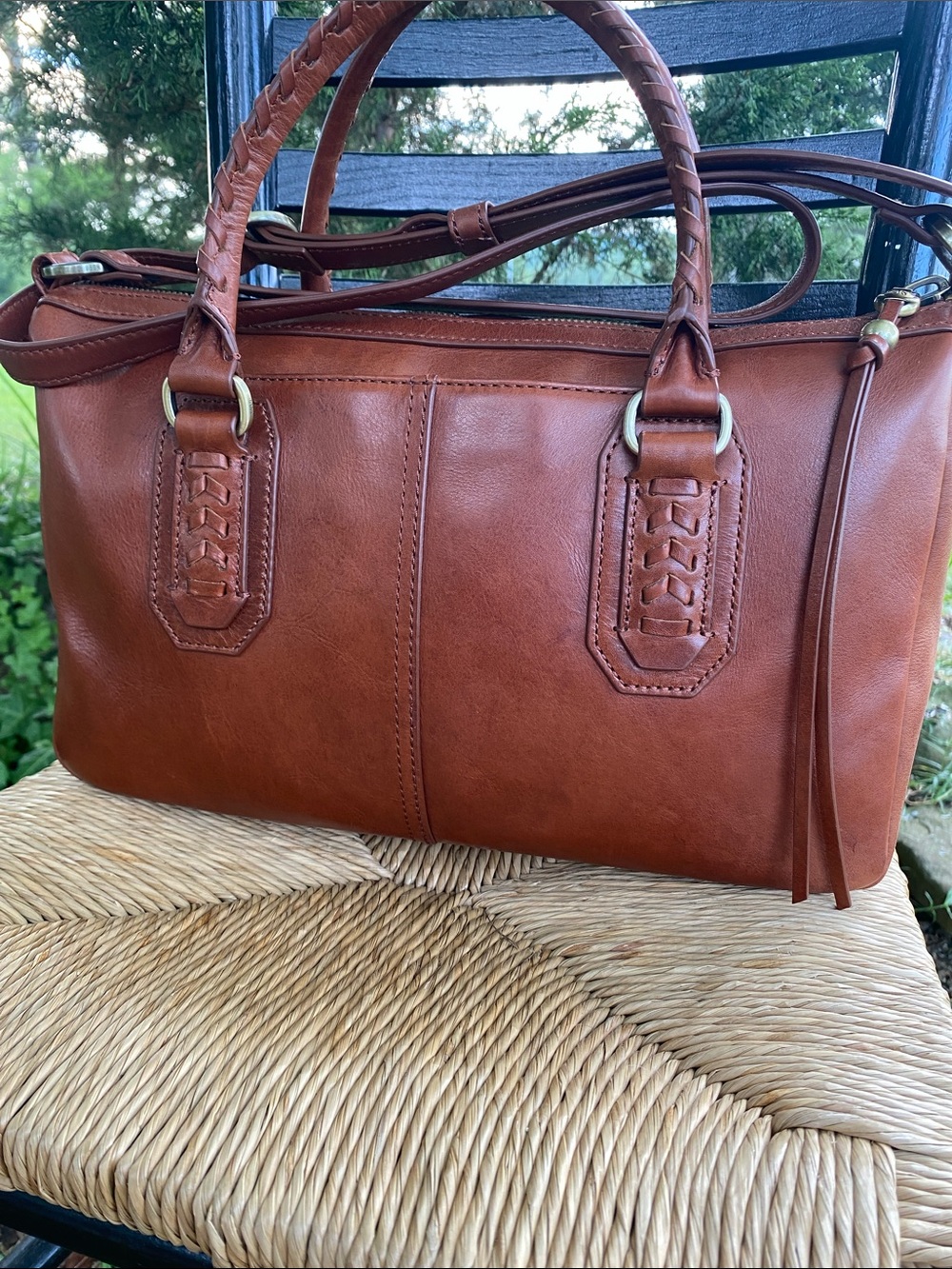 HOBO Expedition Satchel in Pecan Ridge - Picture 3 of 11